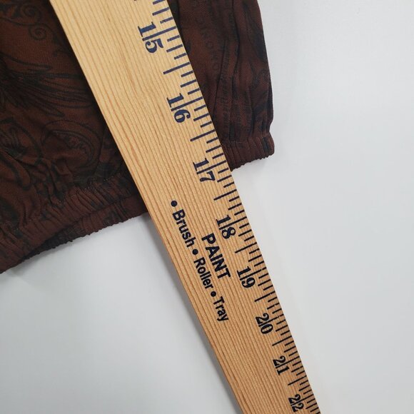 Disturbia Daemonologie Woodcut Print Button Up Midaxi Dress Women Size US 6 NWT - Picture 14 of 16